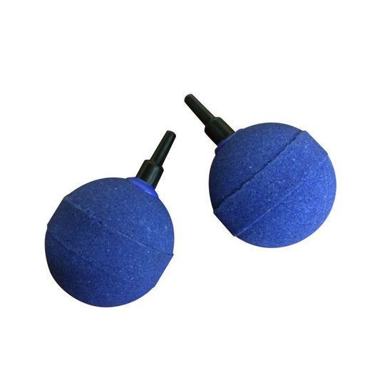 2 x 50mm 2" Round Air Stones for Pond or Aquarium Fish Tank