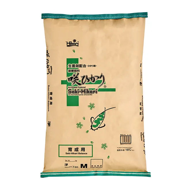 Saki Hikari Balance Sinking Pellet Koi Food 20 kg