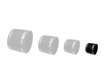 Rubber Straight Connector with clips (Flexible)