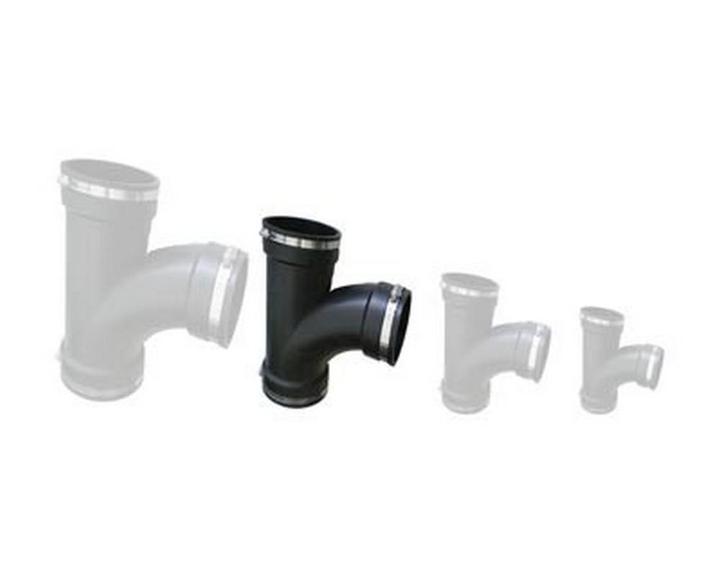 Tee with Clips (Flexible)