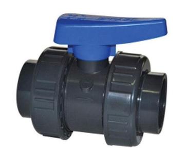 Ball Valve (Double Union) Blue