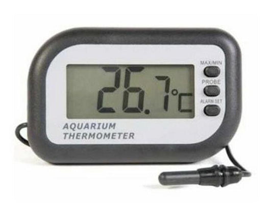 Small Black ETI Digital thermometer with 1m probe