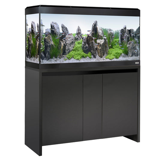 Fluval Roma 200 Aquarium Set and Cabinet - Black