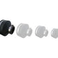 Reducing Connector with clips (Flexible)